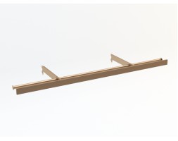 U Type Hanging Arm, 10x40mm, 120cm, Gold